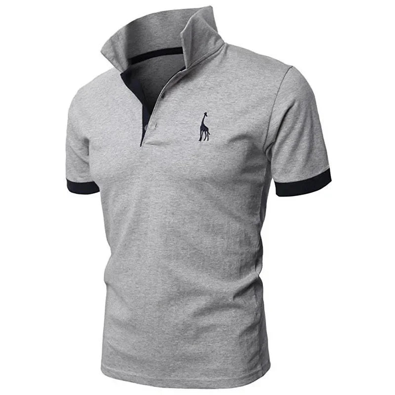 Men's Casual Polo Shirt – Lightweight Breathable Summer Essential 0