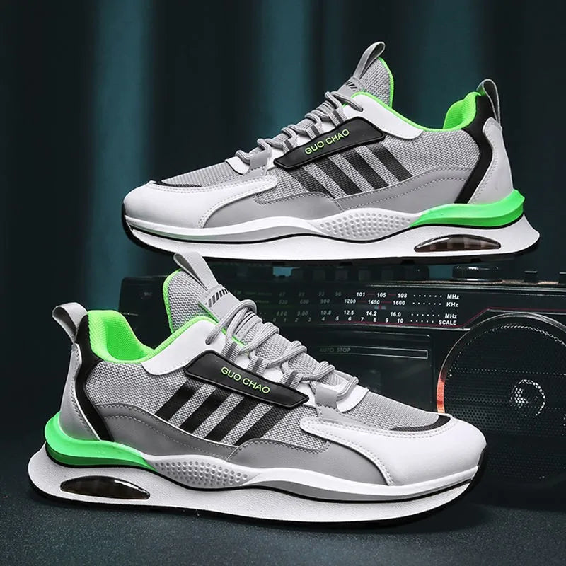 Active Men's Running Shoes – Breathable Mesh for Comfortable Outdoor Jogging — alternative angle