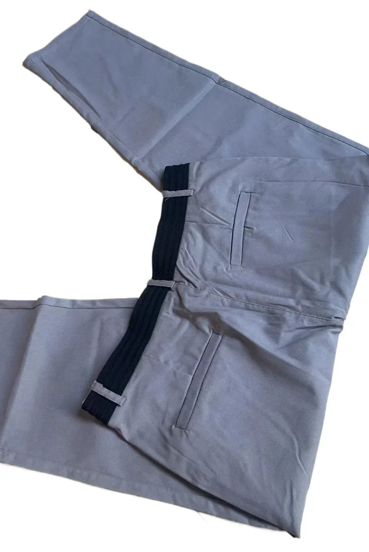 Active Slim Fit Chino Pants – Comfortable Stretch for Casual Outings — fabric detail