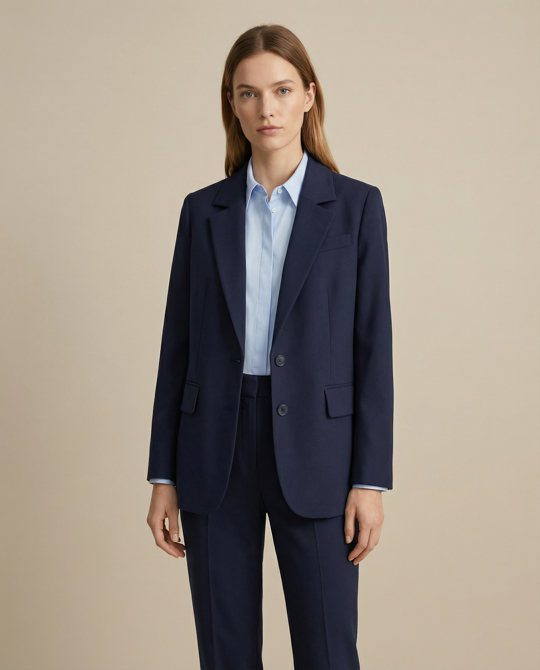 Blazer for Women – Tailored Loose Fit for Effortless Autumn Style — side view