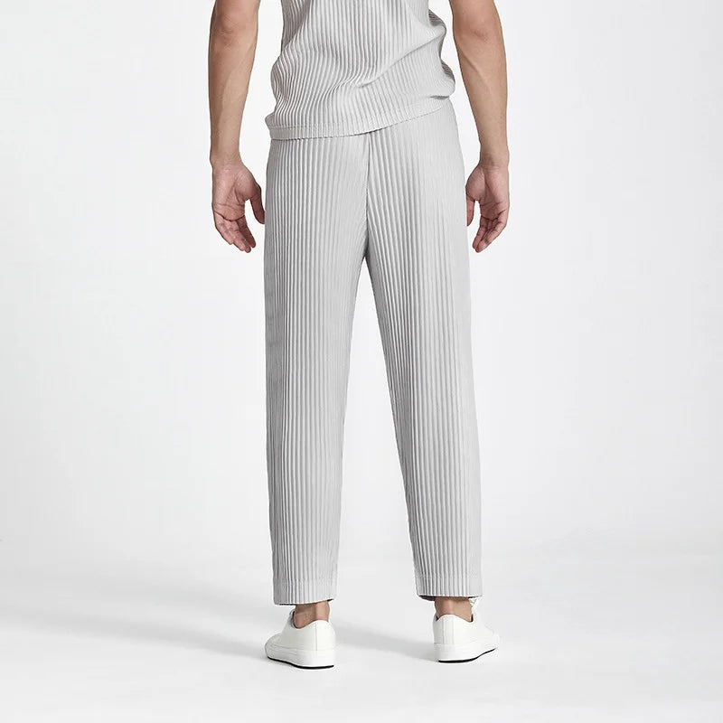 Casual Pants – Loose Fit Ice Silk for Comfortable Summer Wear — close-up