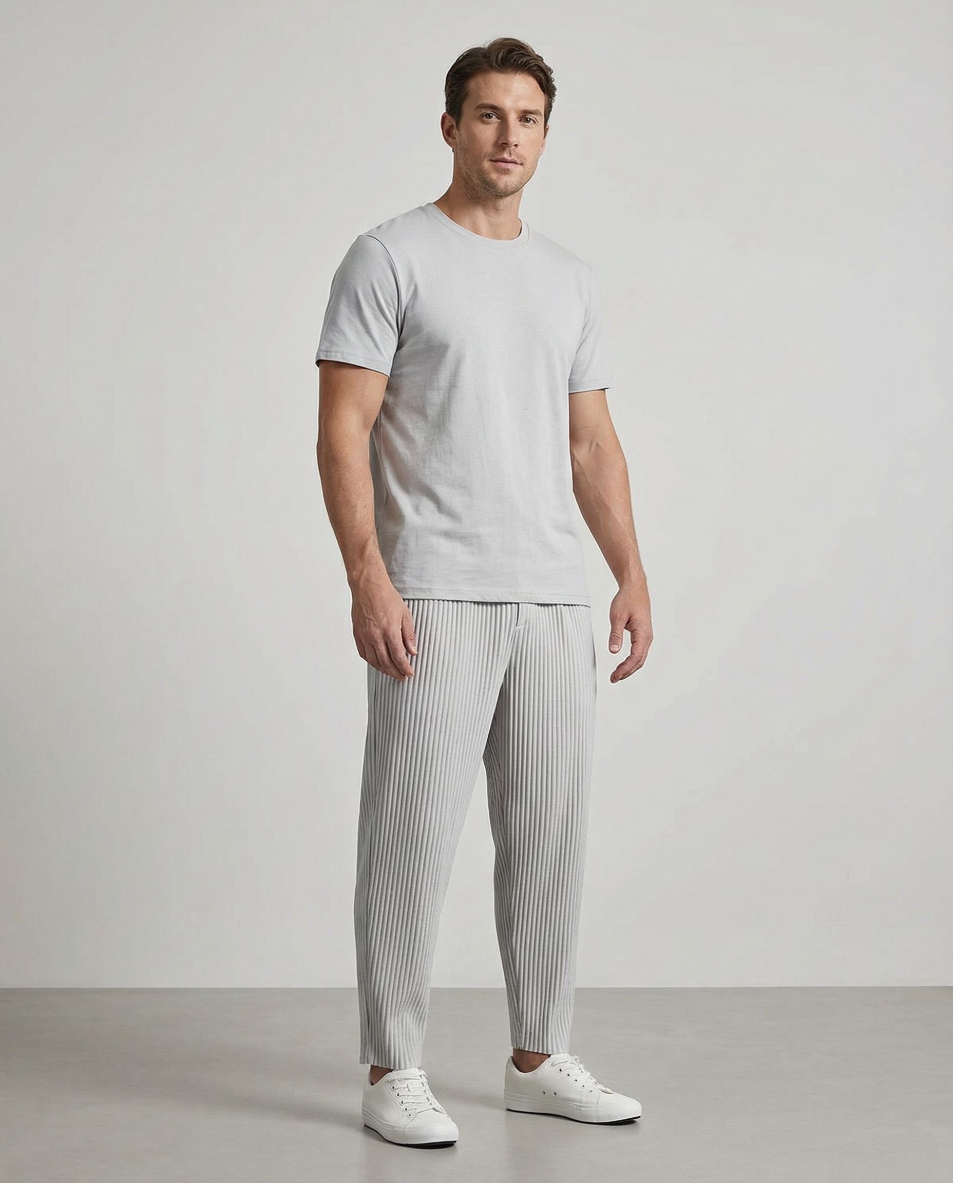 Casual Pants – Loose Fit Ice Silk for Comfortable Summer Wear — side view