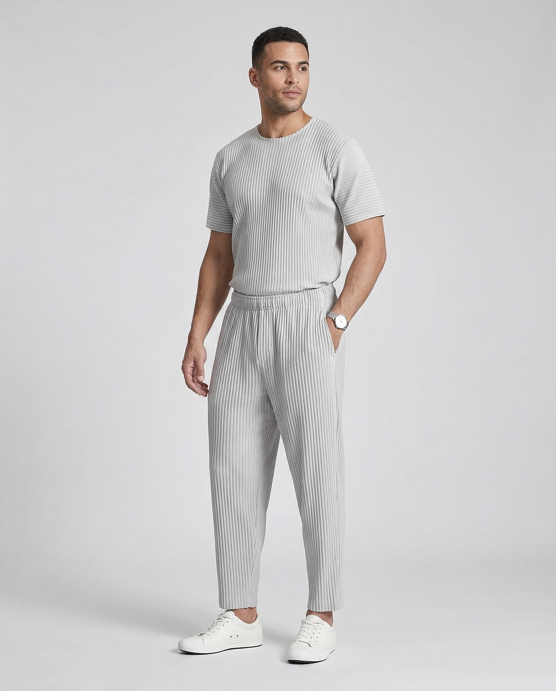 Casual Pants – Loose Fit Ice Silk for Comfortable Summer Wear