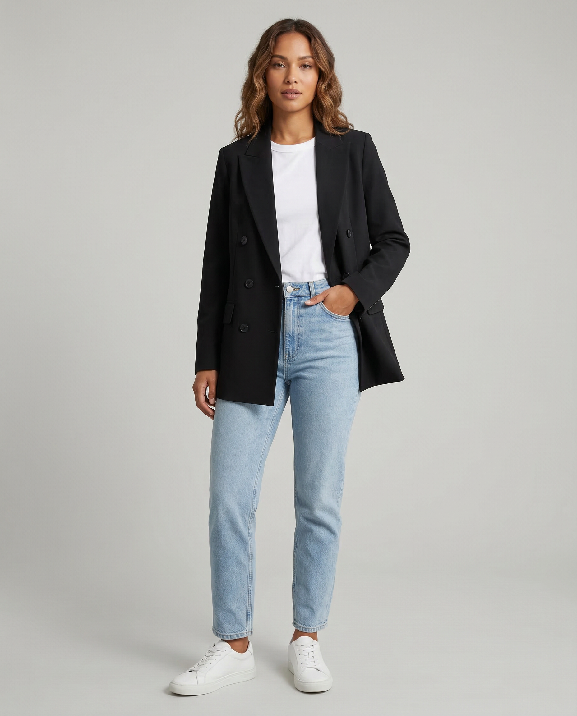 Classic Blazer – Elegant Tailored Design for Effortless Style — detail view