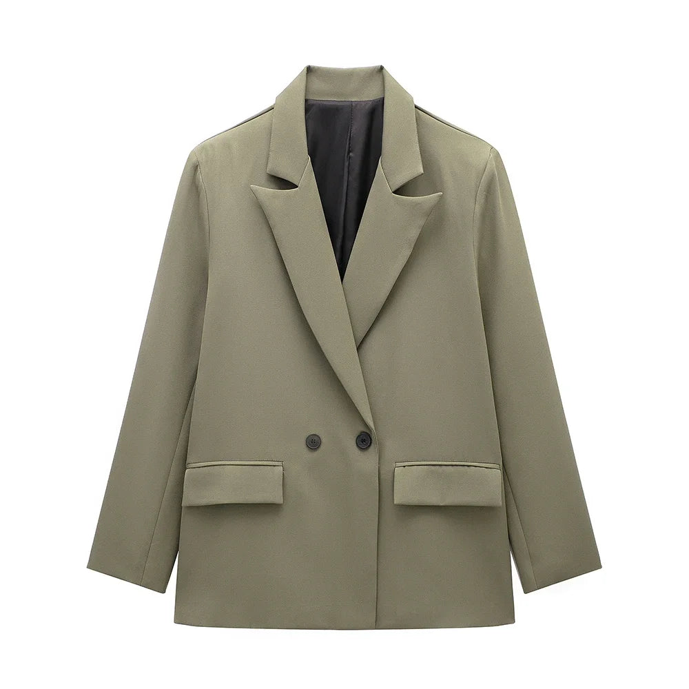 Classic Blazer – Elegant Tailored Design for Effortless Style — fabric detail