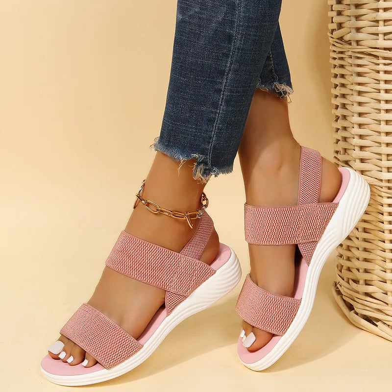 Elegant Orthopedic Sandals for Women – Comfortable Open Toe Design for All-Day Wear — detail view