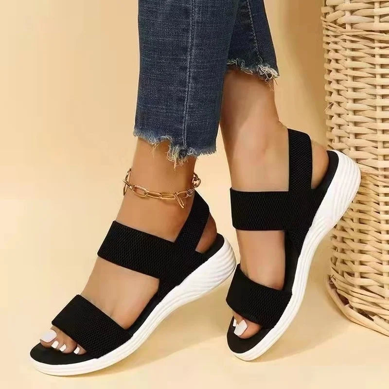 Elegant Orthopedic Sandals for Women – Comfortable Open Toe Design for All-Day Wear — side view