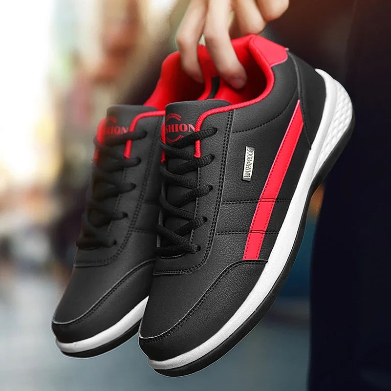 Italian Casual Sneakers – Breathable Non-Slip Footwear for Everyday Comfort — close-up