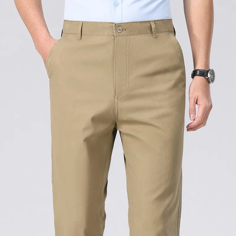 Khaki Pants – Lightweight Casual Trousers for All Seasons — styling detail