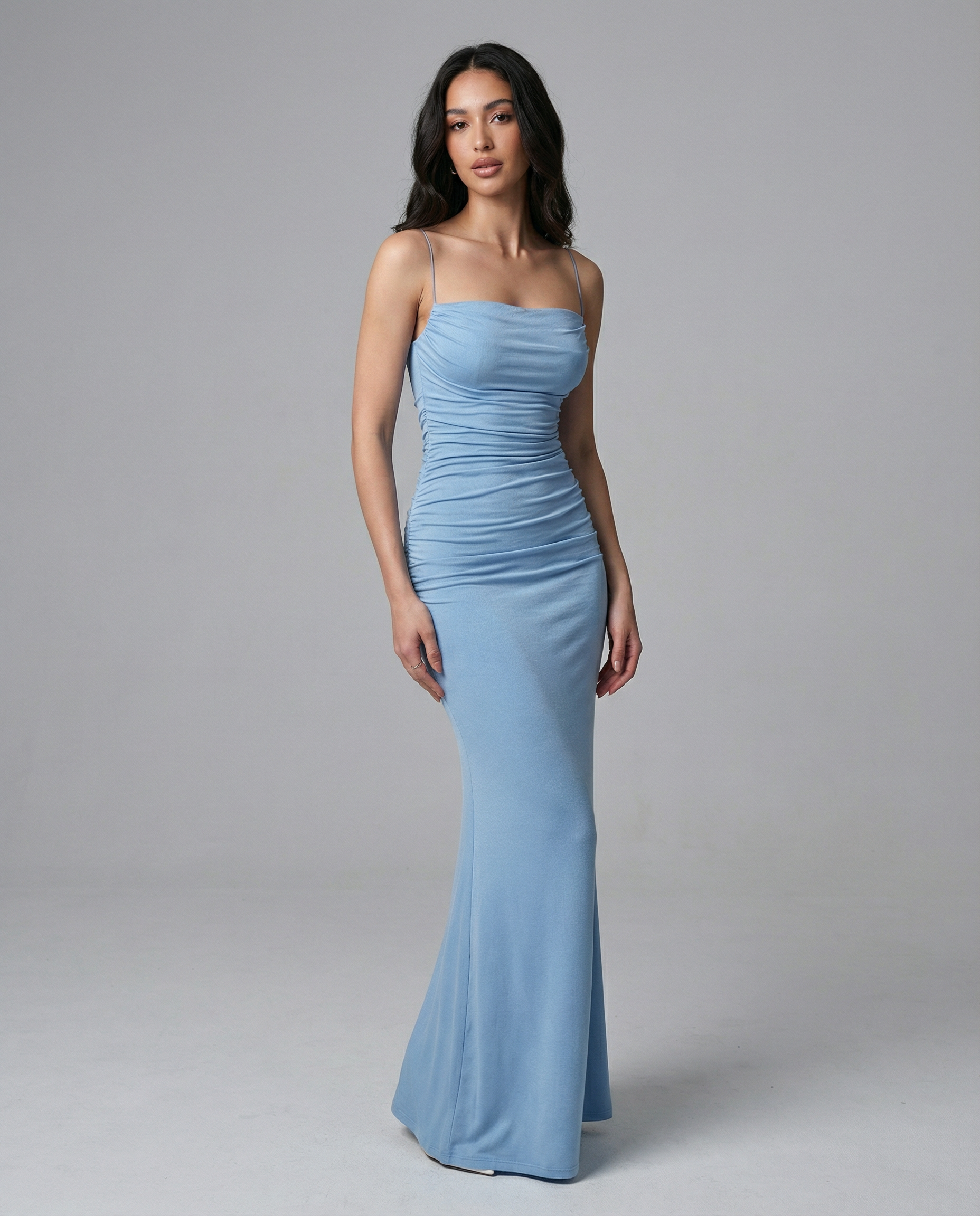 Maxi Dress Elegant Spaghetti Strap Summer Wedding | FiftyFiveStyles Maxi Dress Elegant Spaghetti Strap Summer Wedding | FiftyFiveStyles