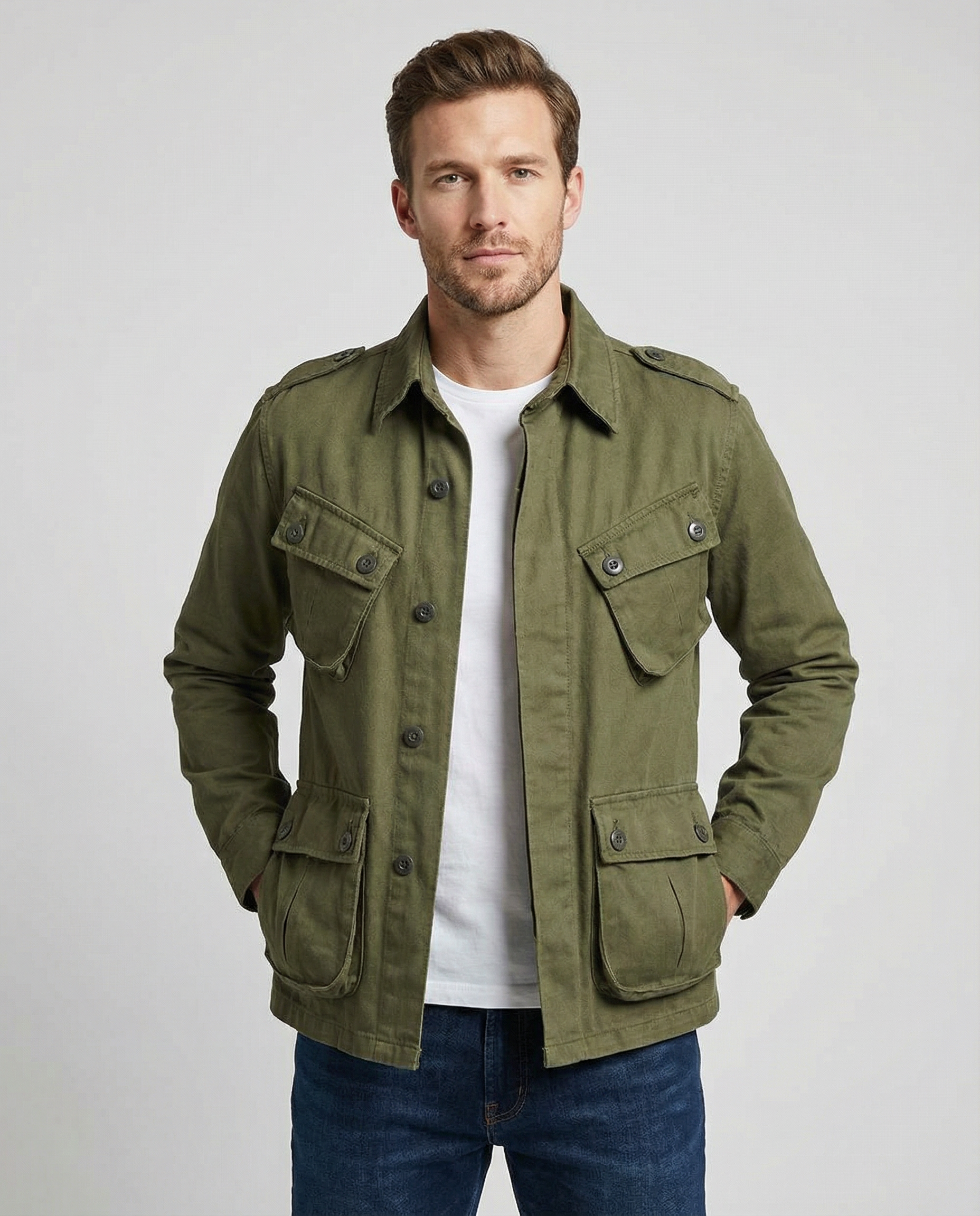Men's Utility Jacket – Stylish Versatile Streetwear for Everyday Use