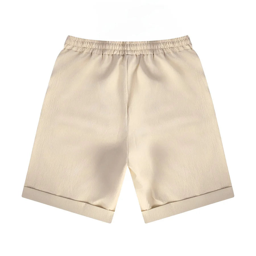 Men's Activewear Shorts – Lightweight Breathable Jogging Bottoms — model wearing