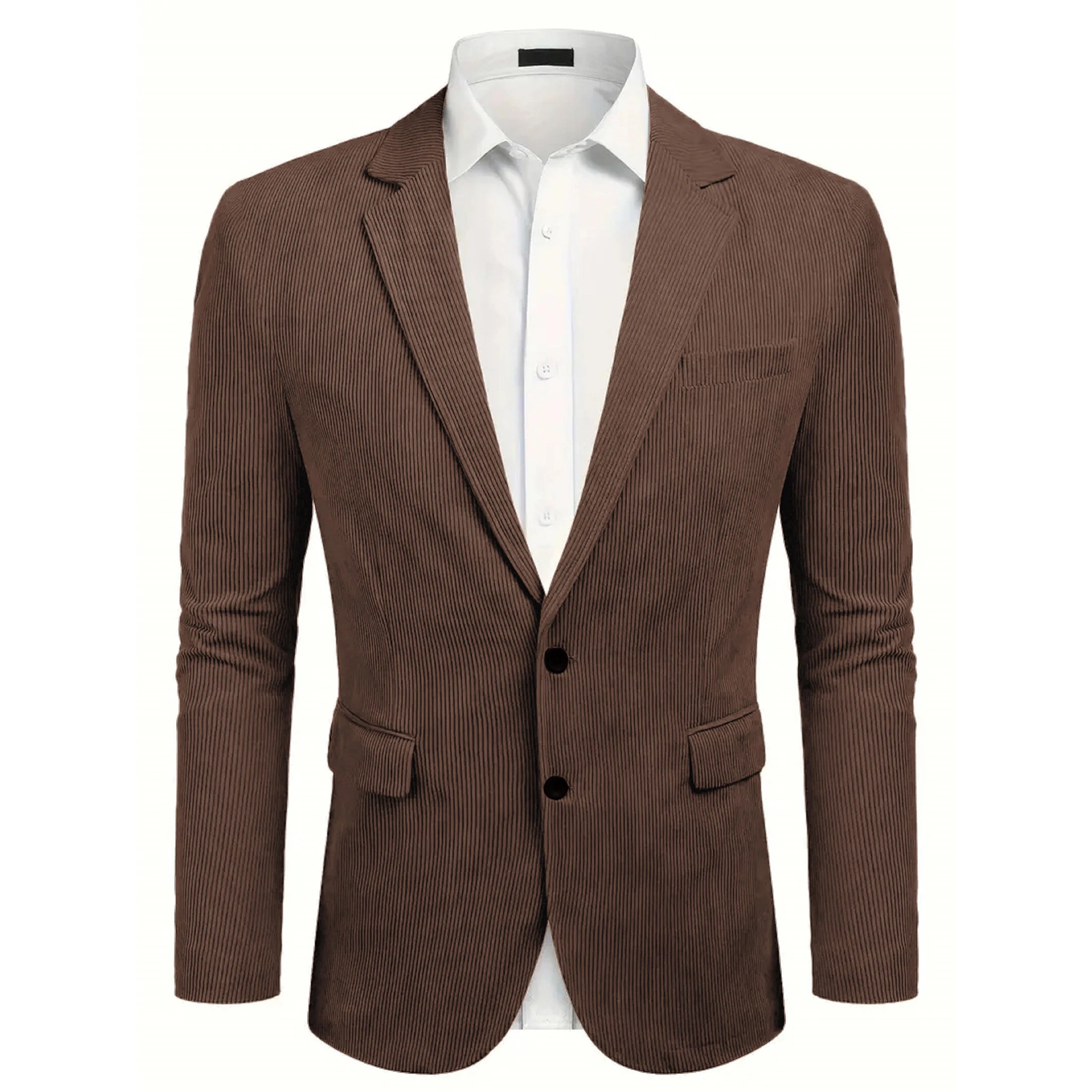 Men's Blazer Jacket – Stylish Casual Design with Pockets — side view