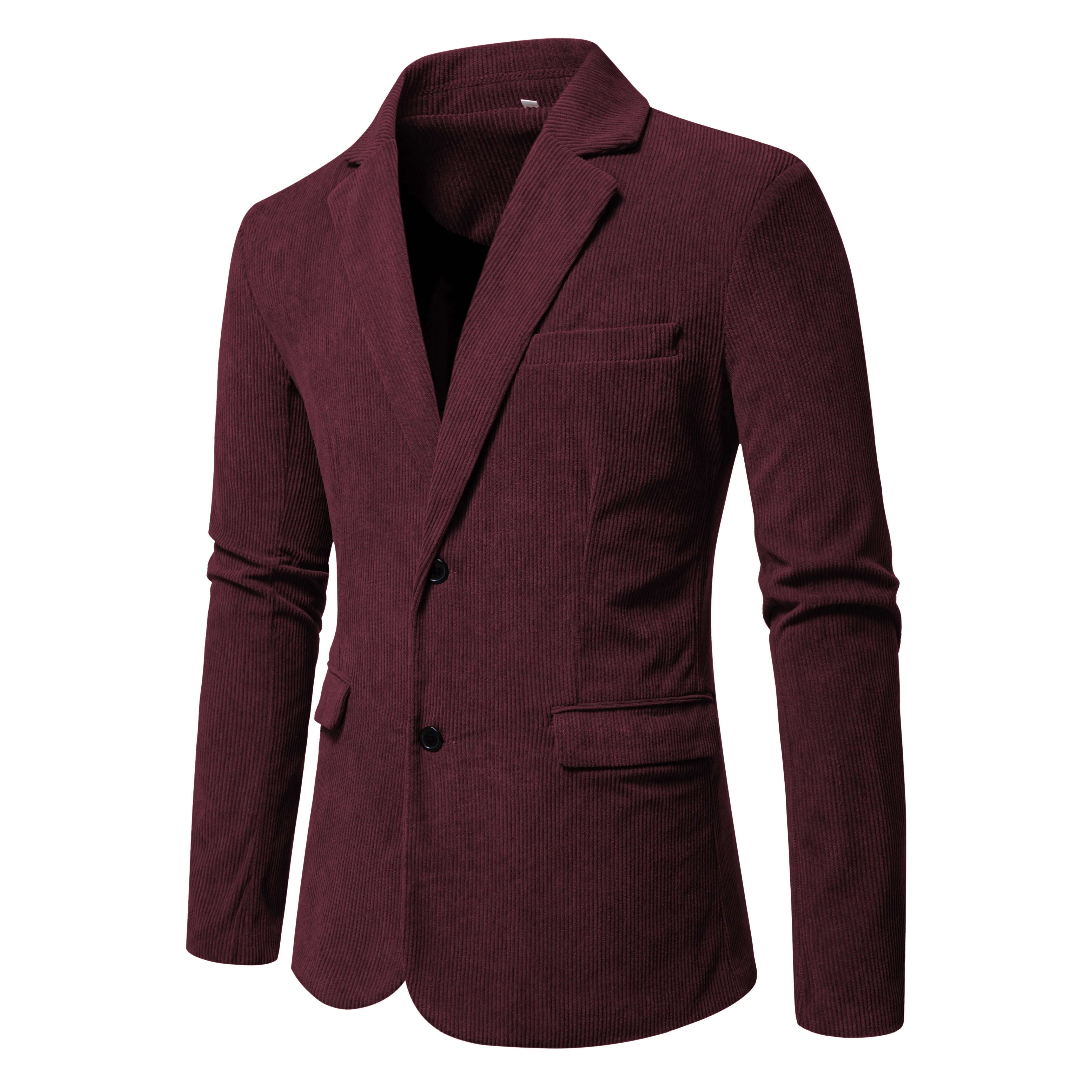 Men's Blazer Jacket – Stylish Casual Design with Pockets