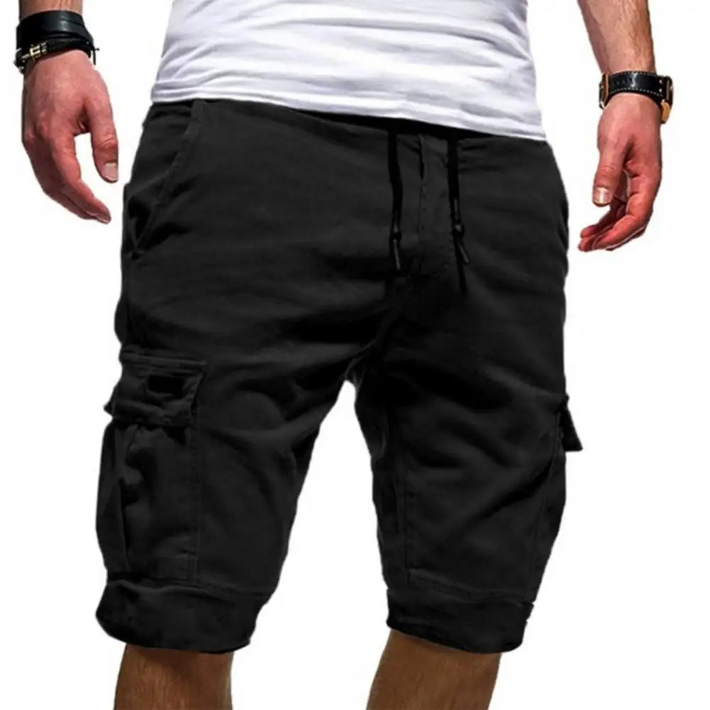 Men's Cargo Shorts – Comfortable Multi-Pocket Design for Active Lifestyle — alternative angle