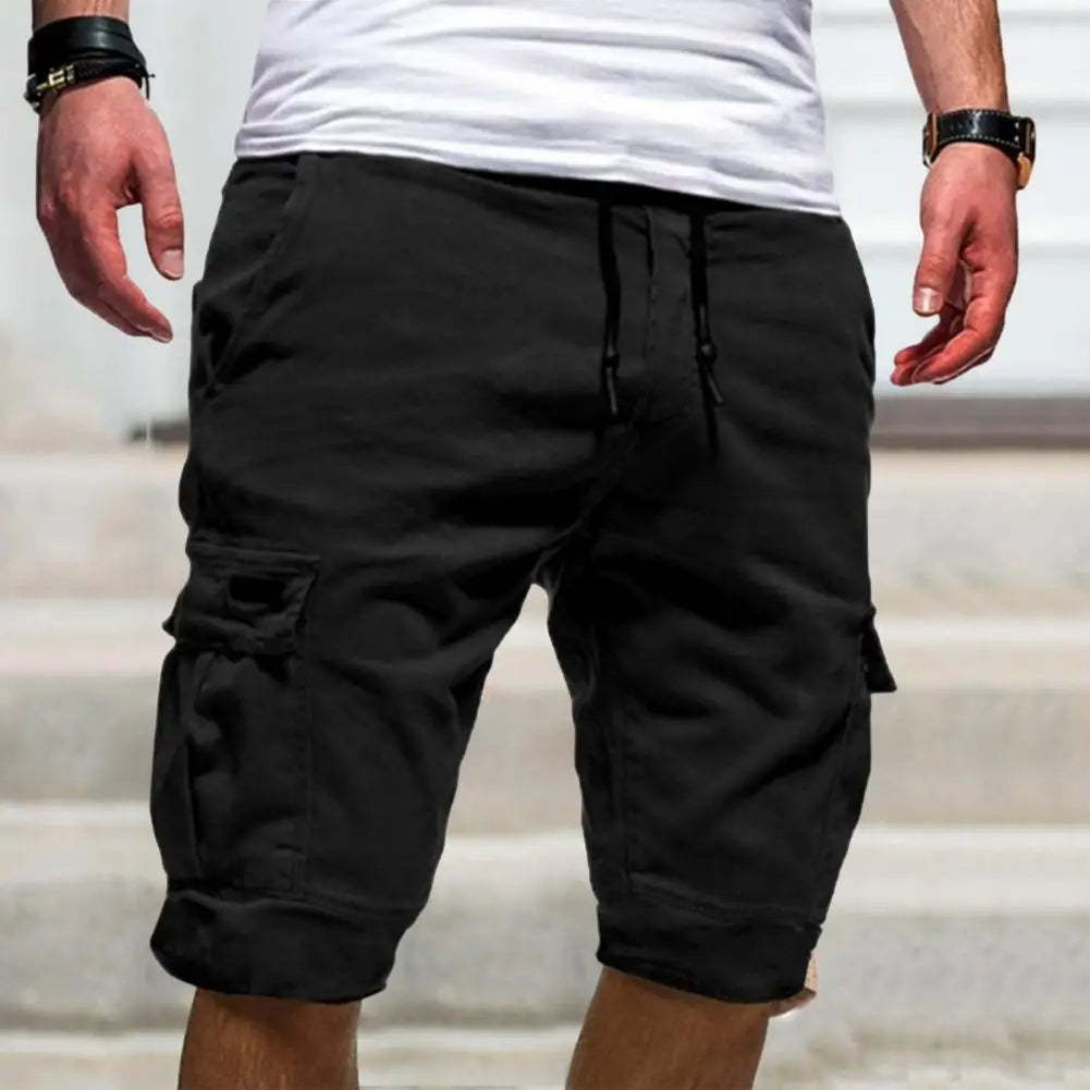 Men's Cargo Shorts – Comfortable Multi-Pocket Design for Active Lifestyle — side view