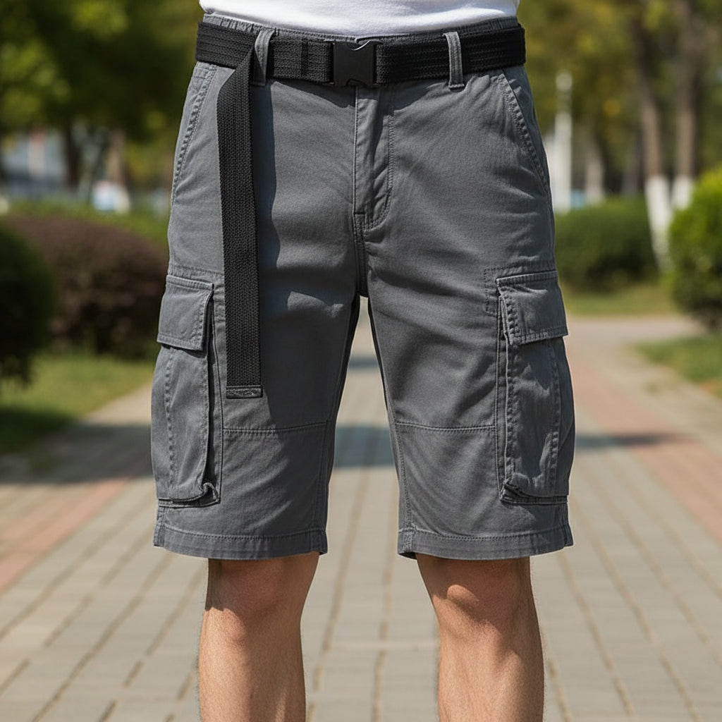 Men's Cargo Shorts – Multi-Pocket Design for Versatile Comfort