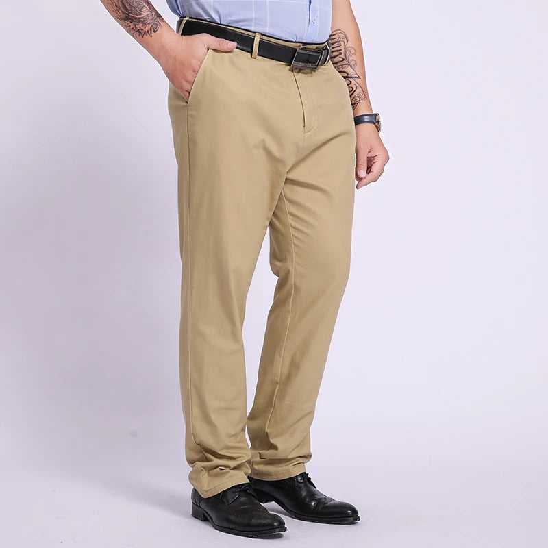 Men's Casual Chinos – Breathable Cotton Comfort for Everyday Wear — alternative angle