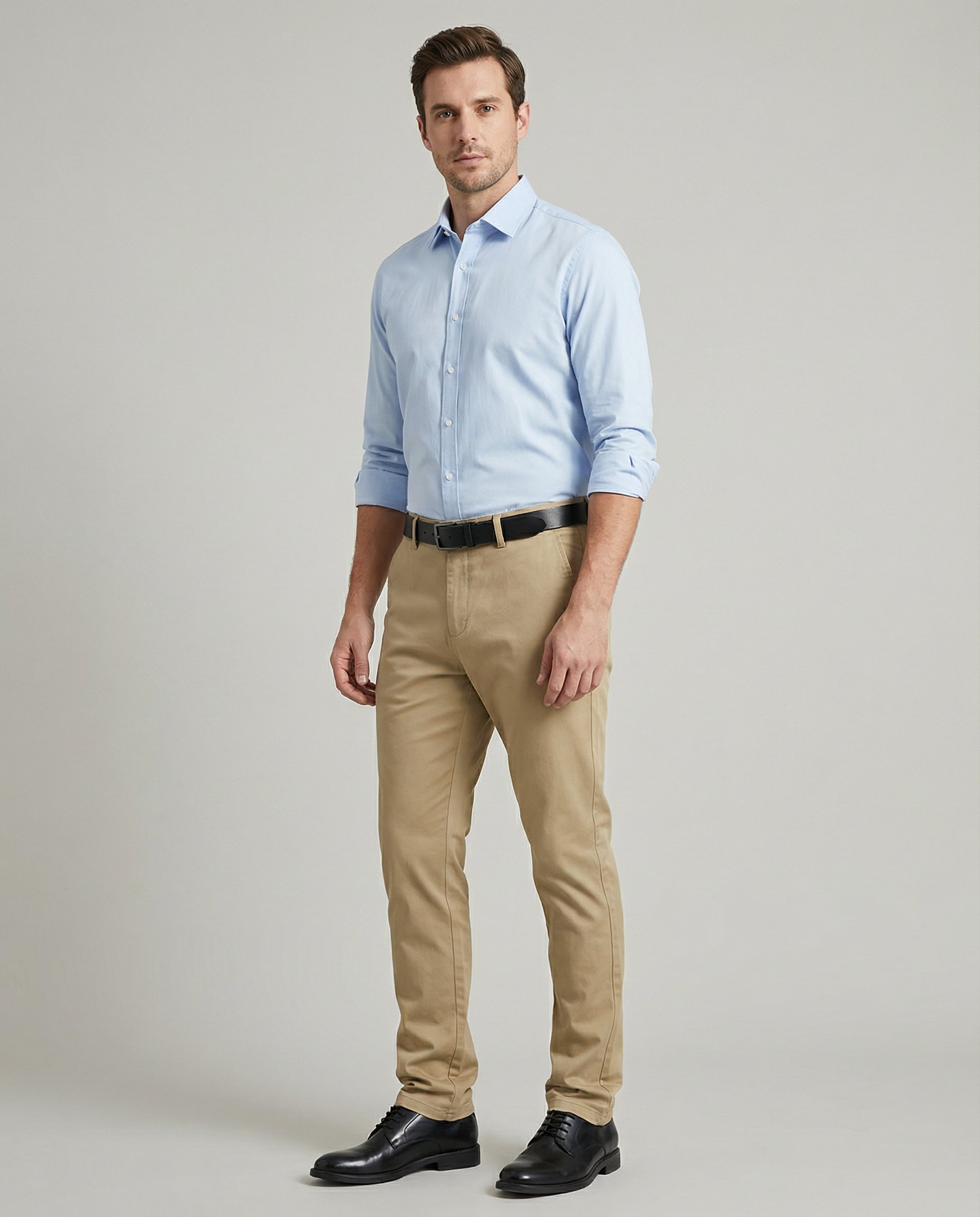 Men's Casual Chinos – Breathable Cotton Comfort for Everyday Wear