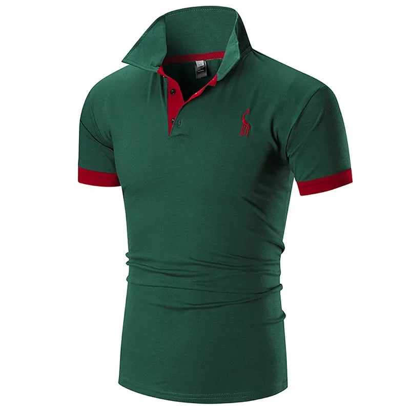 Men's Casual Polo Shirt – Lightweight Breathable Summer Essential — alternative angle