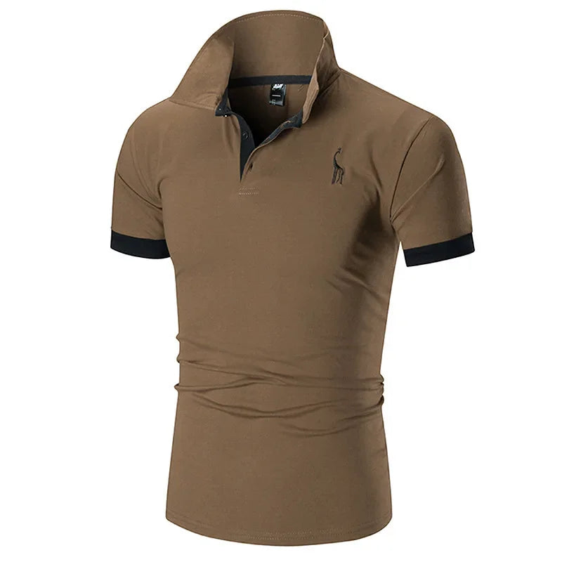 Men's Casual Polo Shirt – Lightweight Breathable Summer Essential — side view