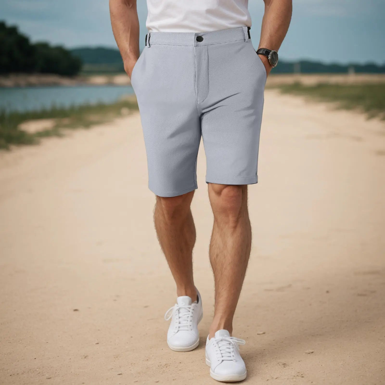 Men's Casual Shorts – Breathable Quick-Dry Design for Outdoor Comfort