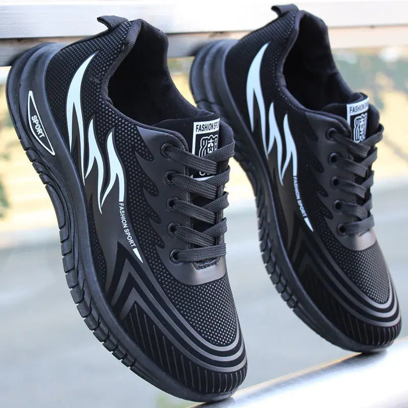 Men's Casual Sneakers – Breathable Antislip Trainers For Active Lifestyle — side view