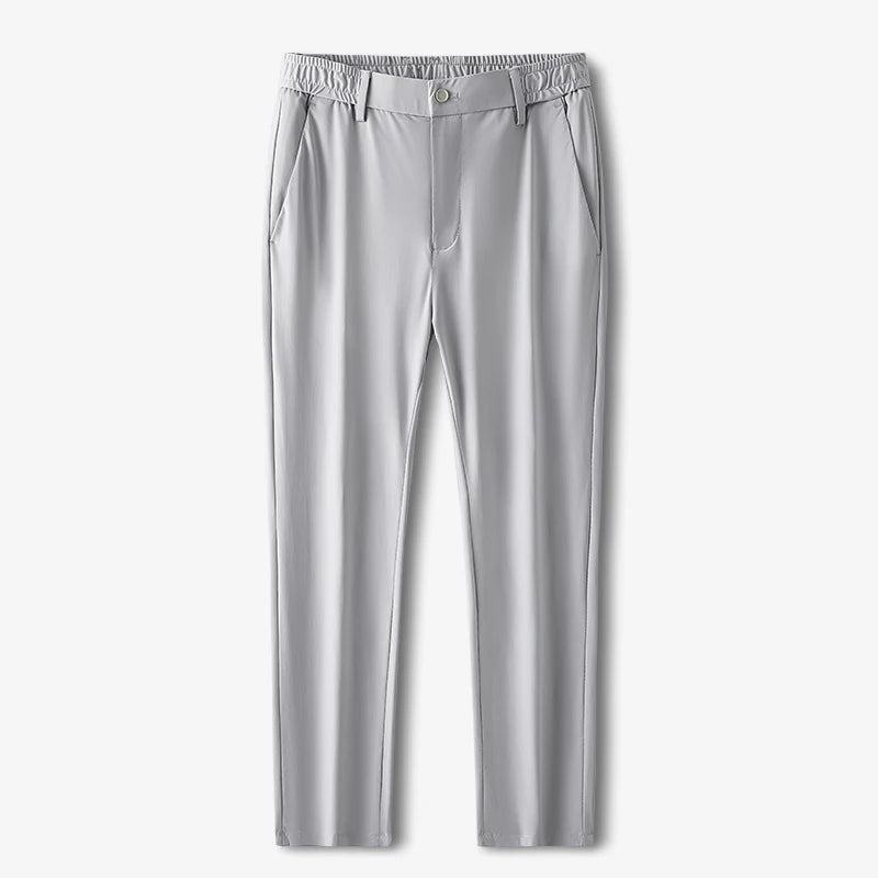 Men's Chino Pants – Lightweight Stretch Khaki for Summer Comfort — fit overview