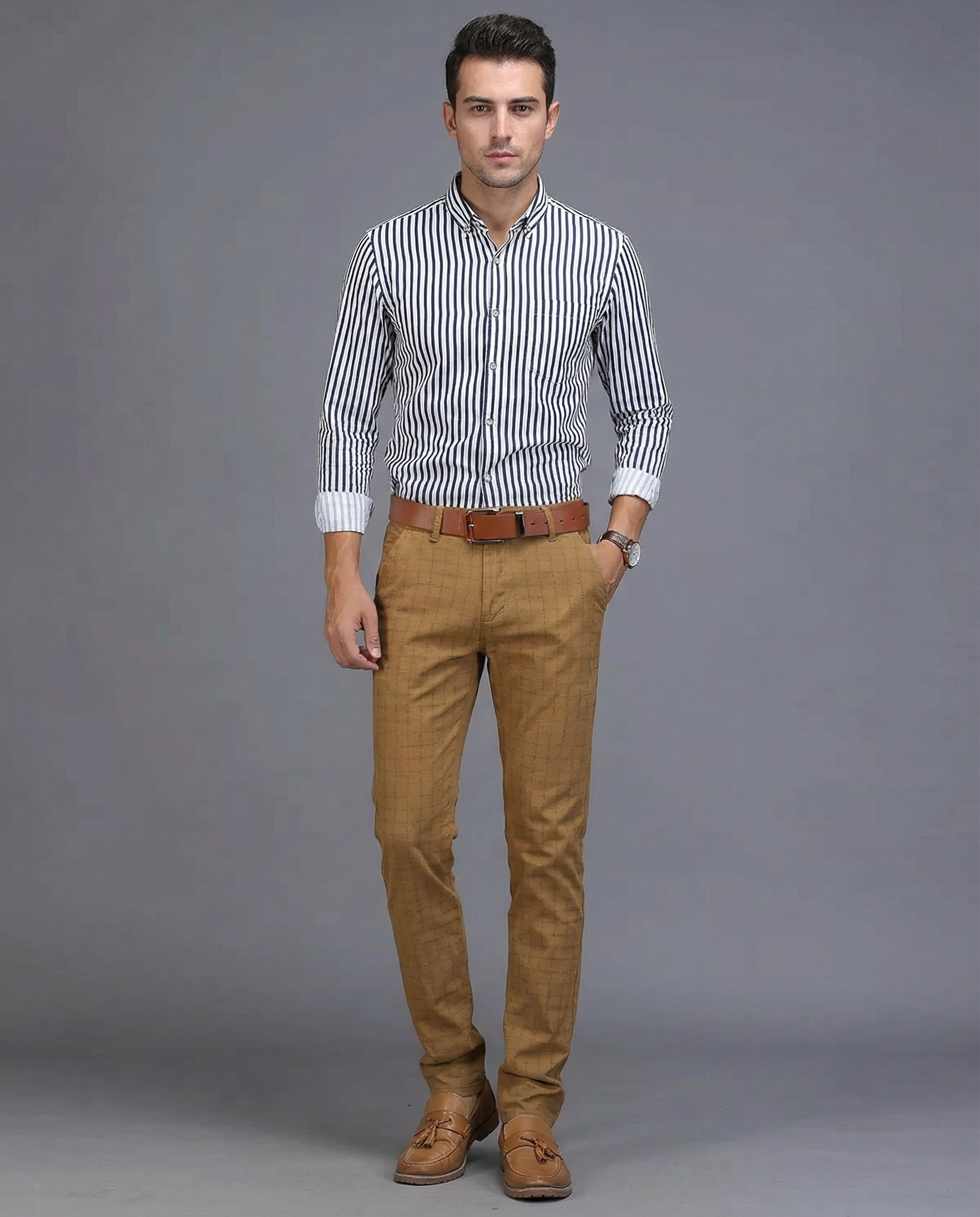 Men's Chino Pants – Slim Fit Chino Trousers for Casual or Office Wear