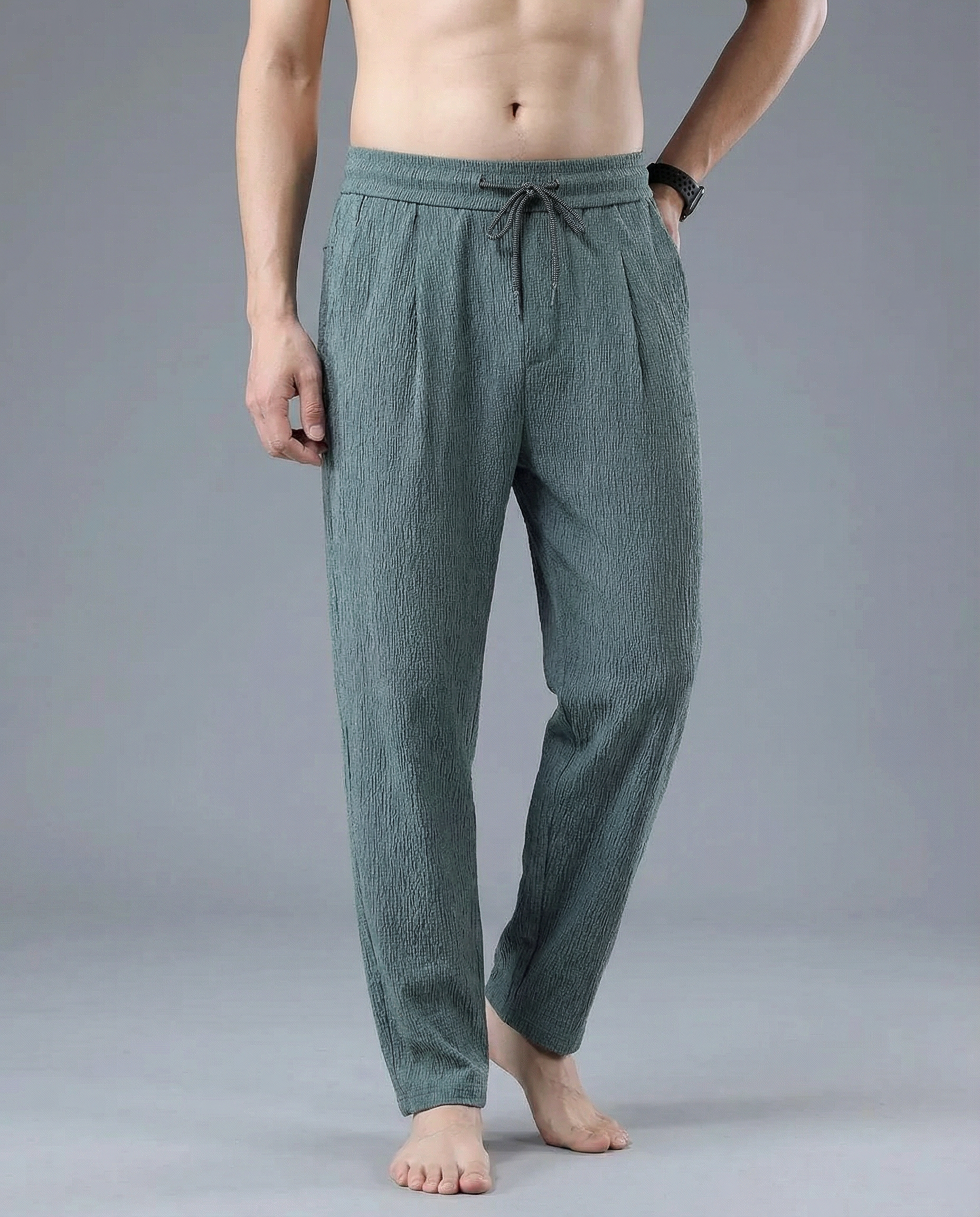Men's Harem Trousers – Lightweight Casual Summer Pants