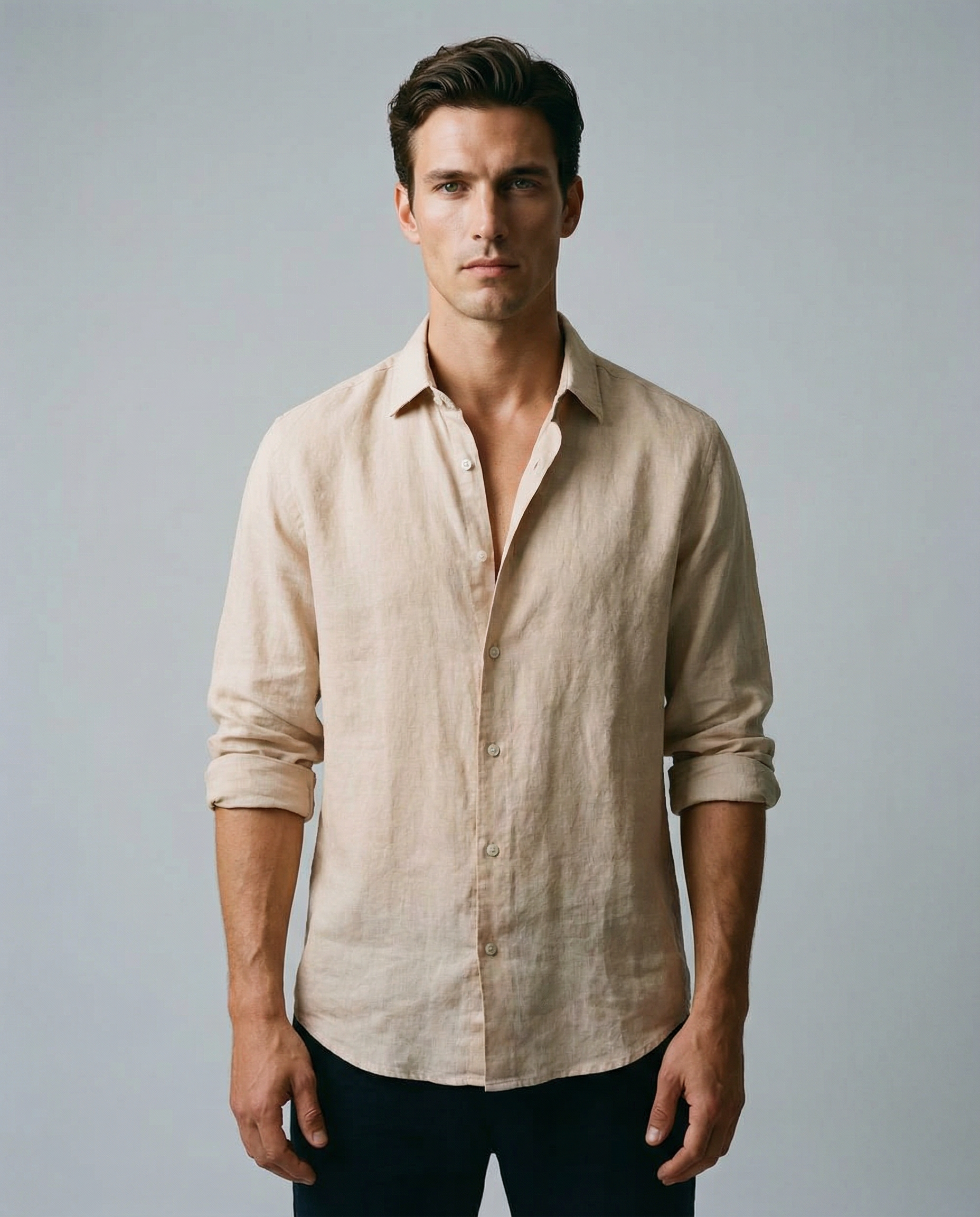 Men's Lightweight Hawaiian Shirt – Breathable Casual Summer Essential