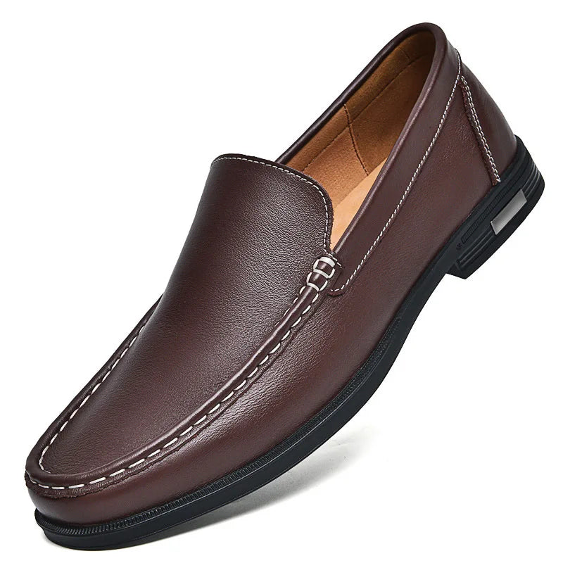 Men's Loafers – Stylish Slip-On Design for Office and Formal Events — close-up