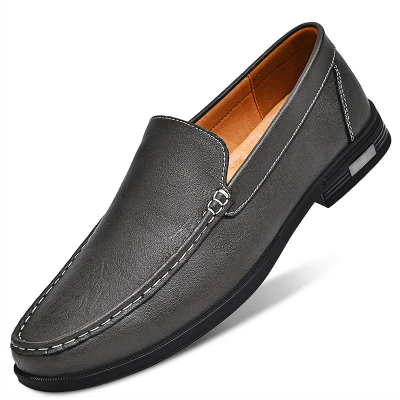 Men's Loafers – Stylish Slip-On Design for Office and Formal Events — detail view