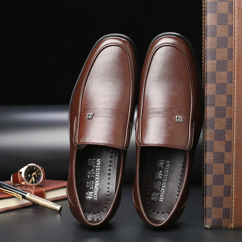 Men's Oxford Shoes – Classic Leather Formal Footwear — back view