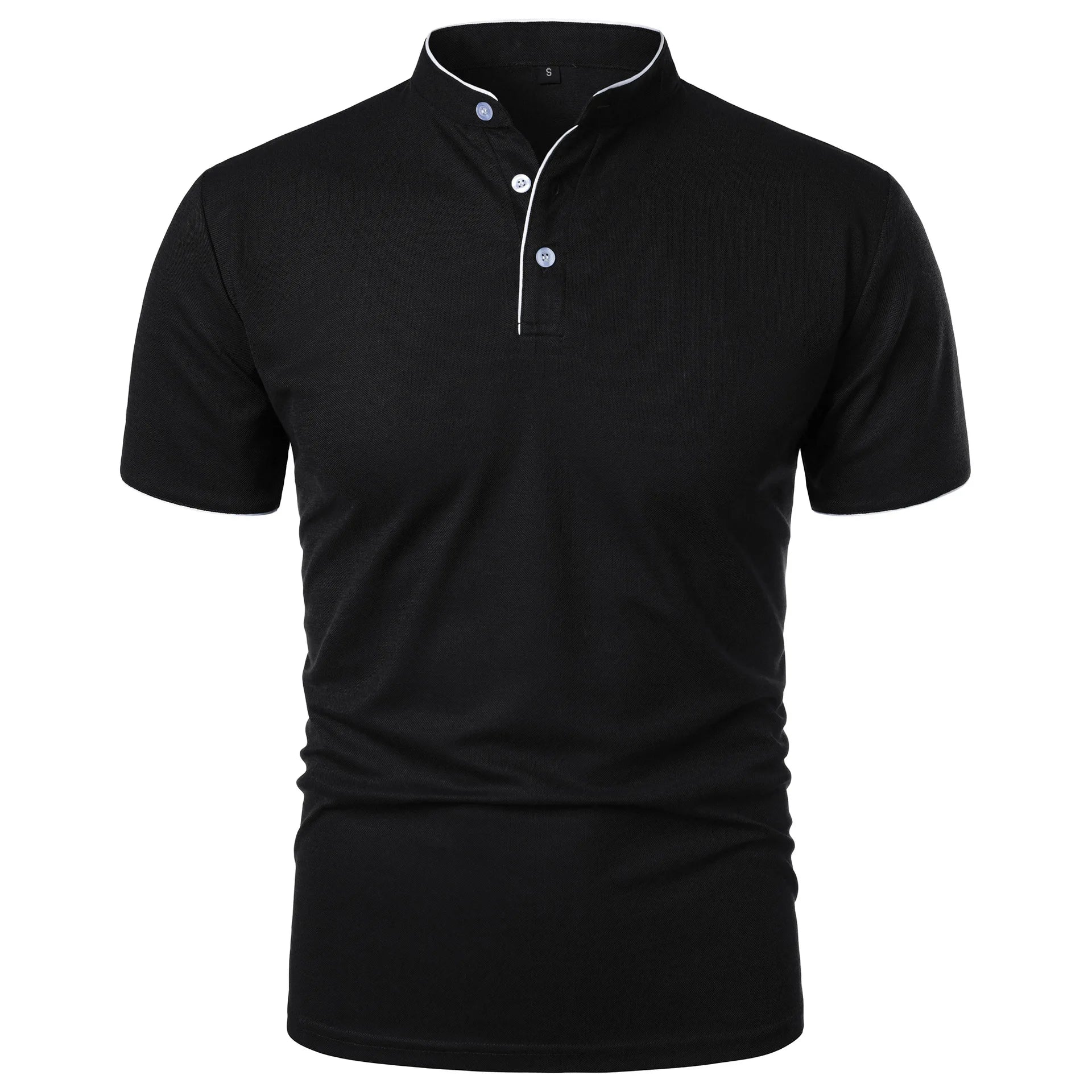 Men's Polo Shirt – Breathable Short Sleeve for Casual Summer Wear — back view
