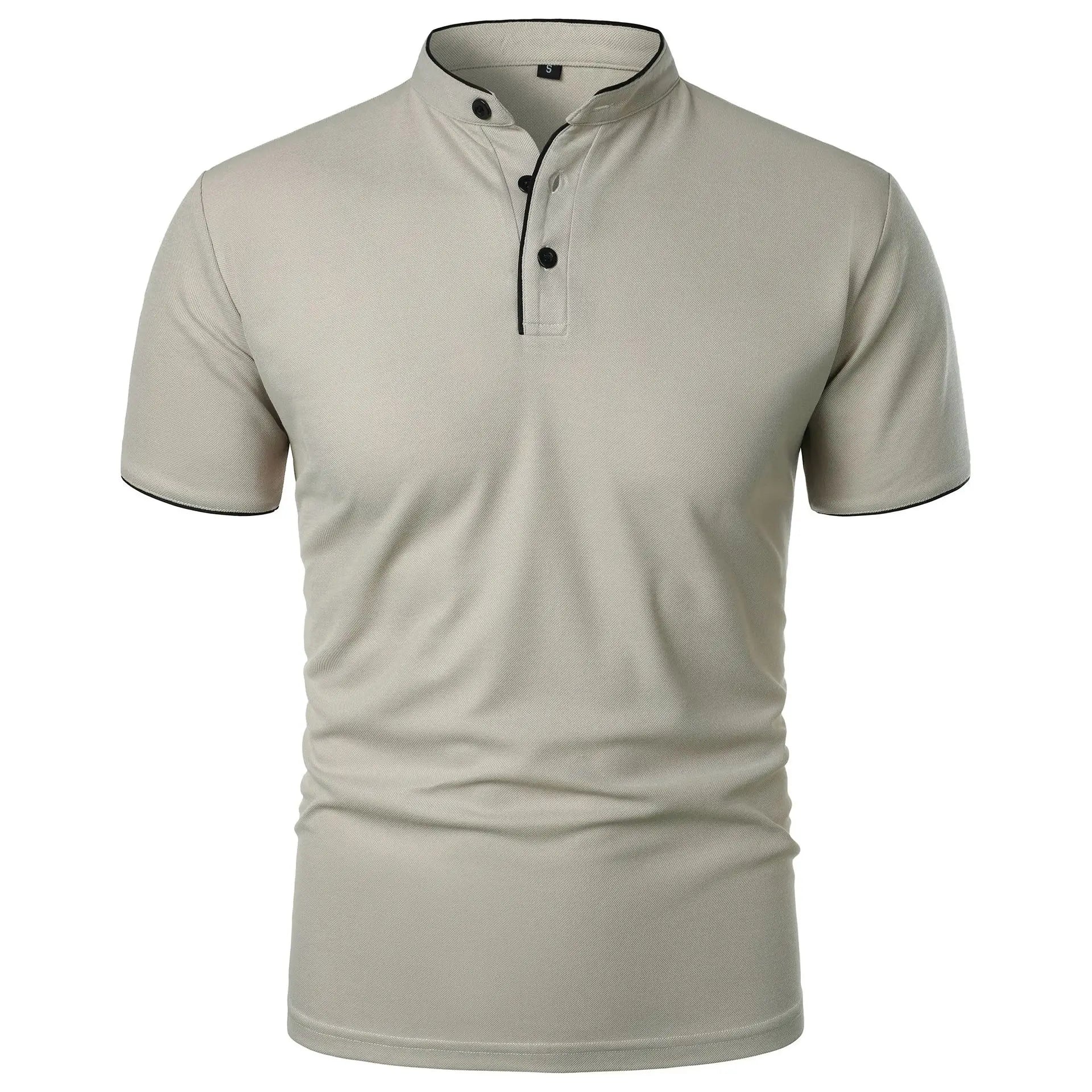Men's Polo Shirt – Breathable Short Sleeve for Casual Summer Wear — side view