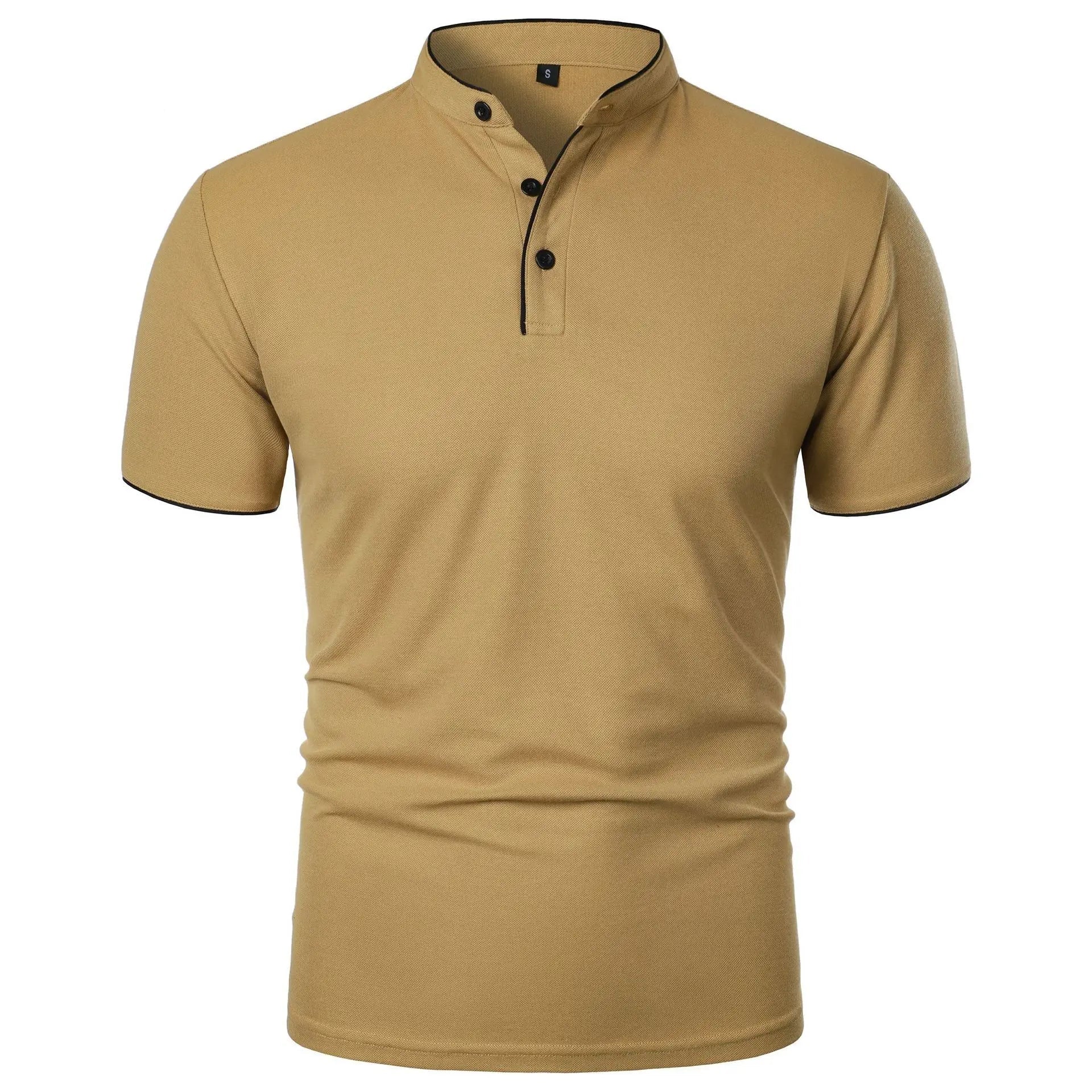 Men's Polo Shirt – Breathable Short Sleeve for Casual Summer Wear