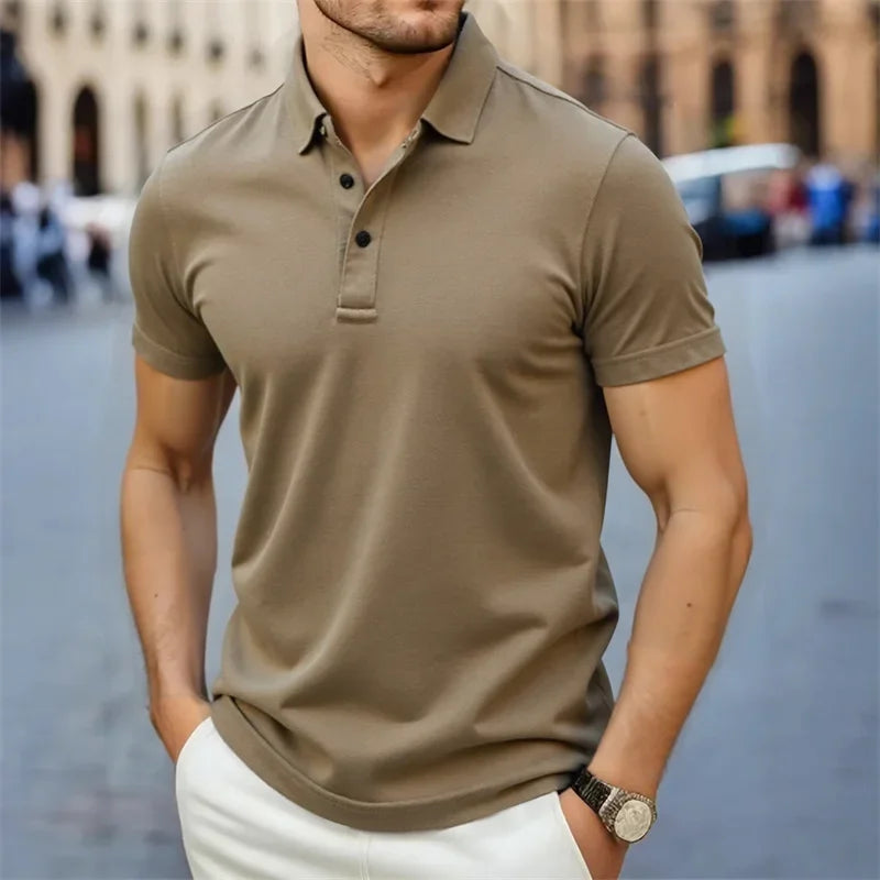 Men's Polo Shirt – Comfortable Lightweight Summer Style
