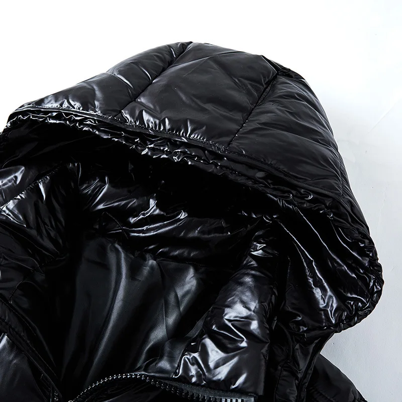 Men's Puffer Jacket – Insulated Water-Resistant Winter Style — model wearing