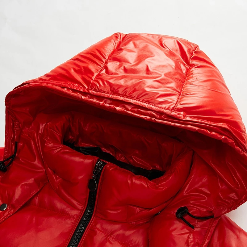 Men's Puffer Jacket – Insulated Water-Resistant Winter Style — styling detail