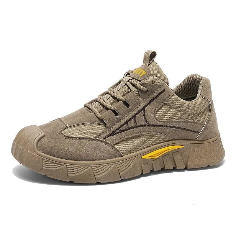 Men's Safety Trainers – Breathable Anti-Slip Design for Outdoor Work — side view