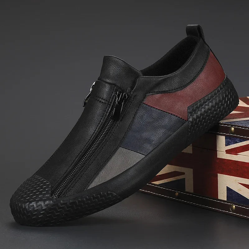 Men's Sneakers – Artisan Leather Casual Footwear for Everyday Style — back view