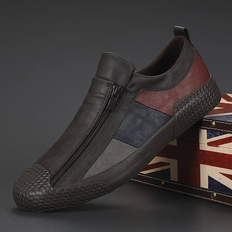 Men's Sneakers – Artisan Leather Casual Footwear for Everyday Style — detail view