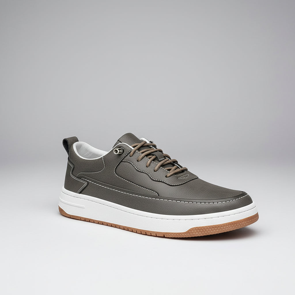 Men's Sneakers – Breathable Genuine Leather Casual Comfort — detail view