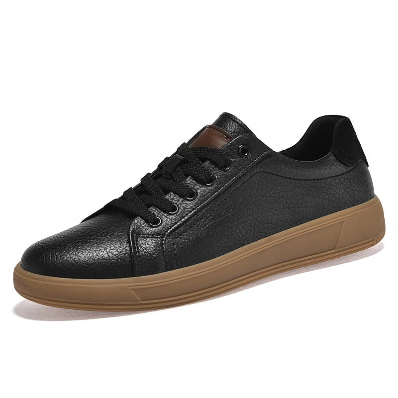 Men's Trainers – Comfortable Genuine Leather Casual Footwear — styling detail