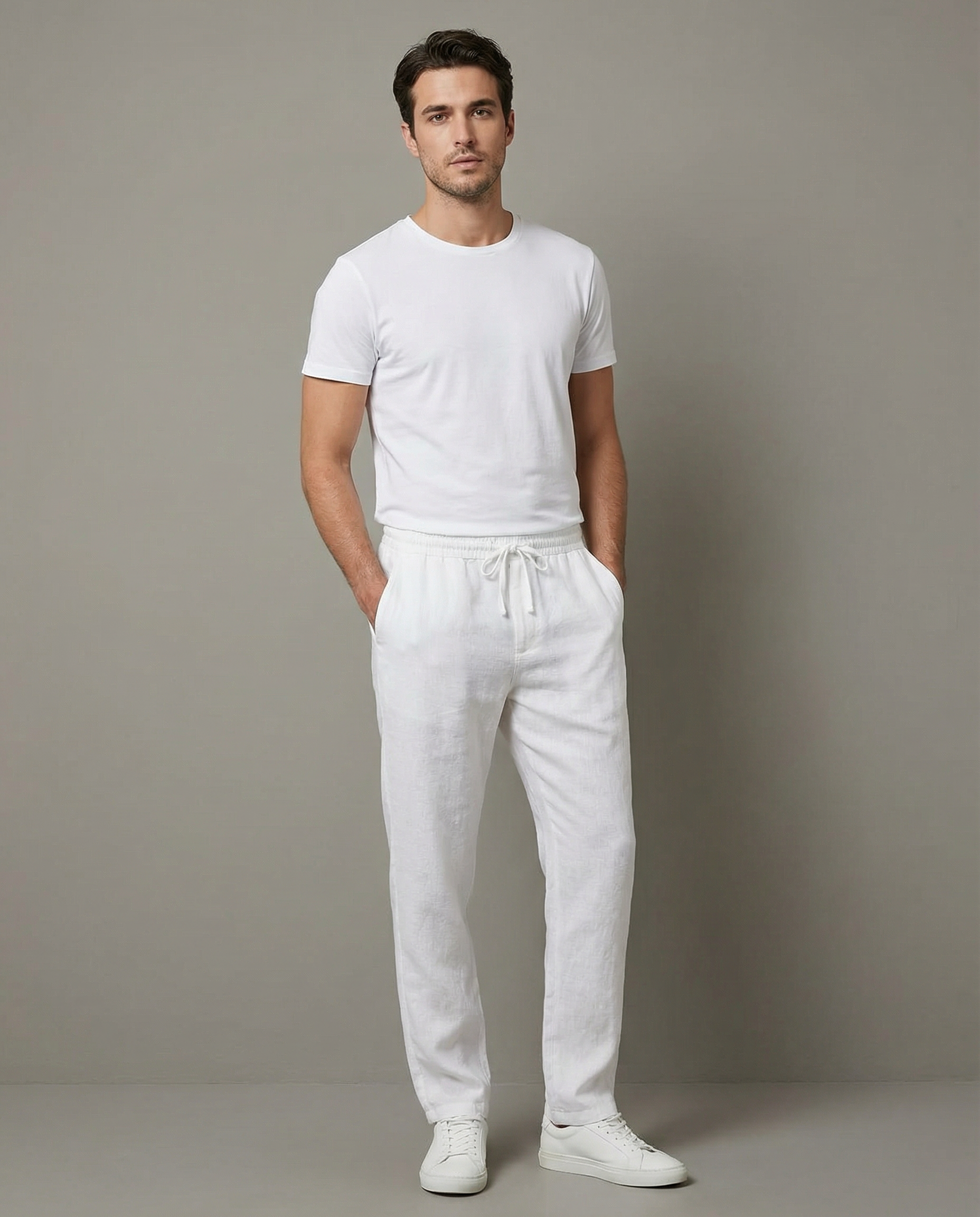 Men's Urban Joggers – Breathable Loose Fit Summer Trousers