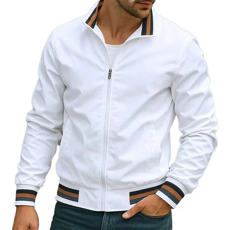 Men's Waterproof Jacket – Lightweight Essential for Outdoor Adventures — close-up