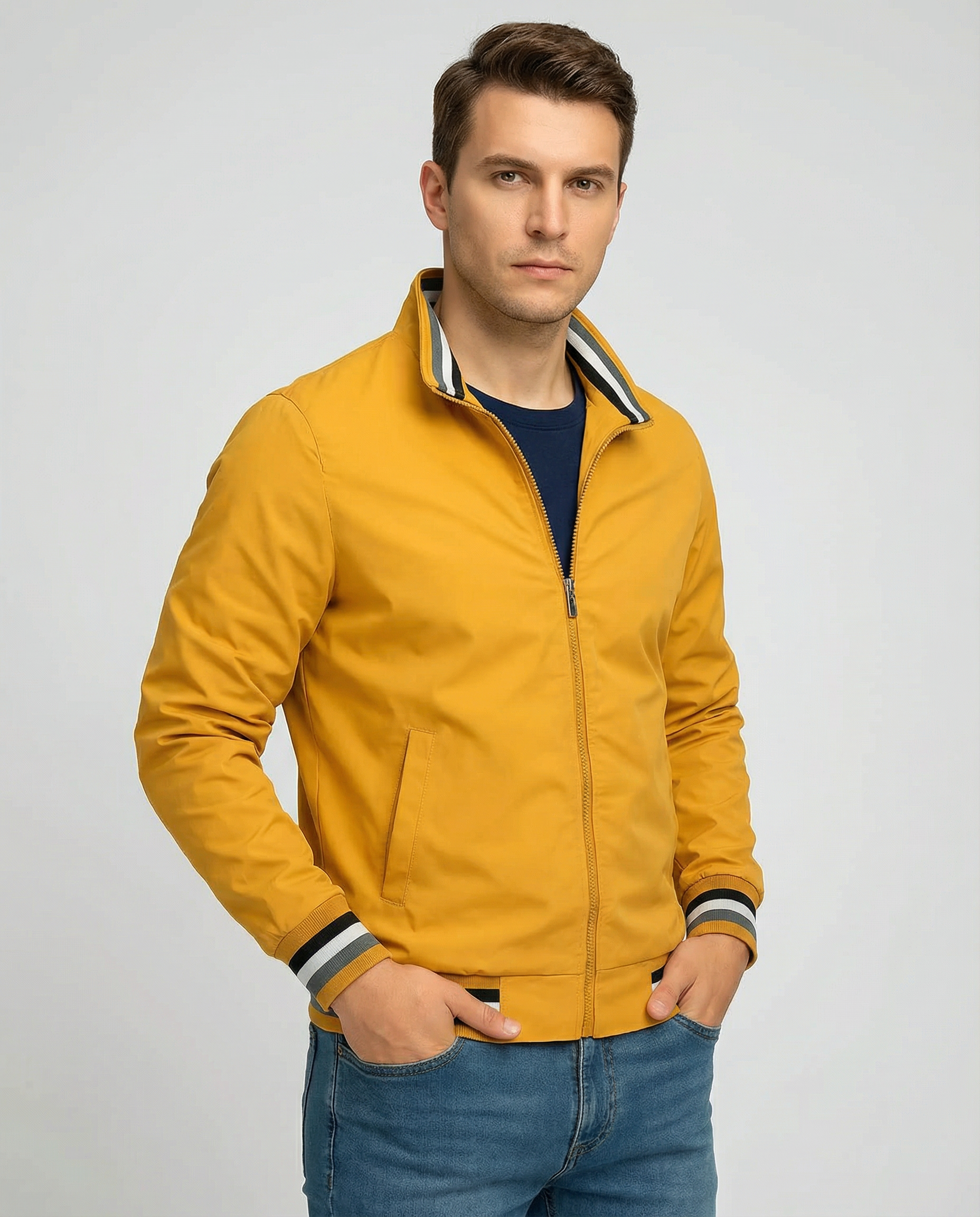 Men's Waterproof Jacket – Lightweight Essential for Outdoor Adventures — detail view