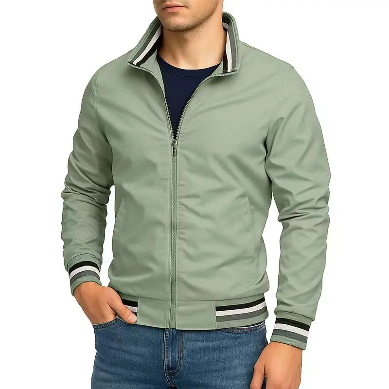 Men's Waterproof Jacket – Lightweight Essential for Outdoor Adventures — styling detail