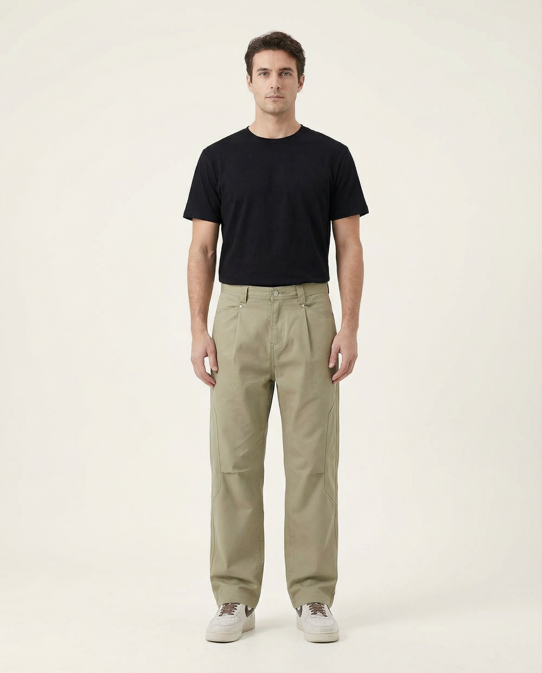 Men's Wide Leg Pants – Casual Straight Fit for Spring/Summer